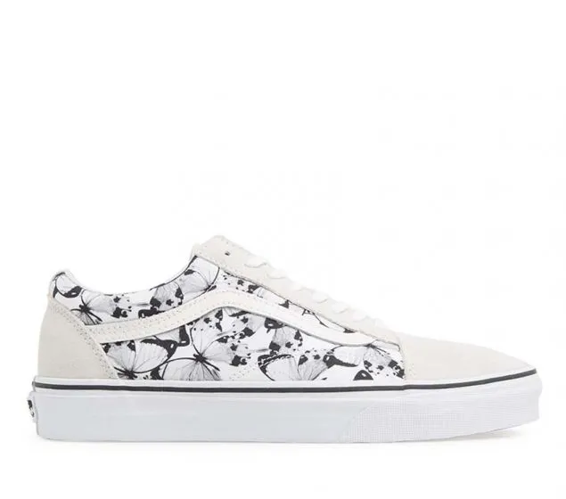 | (BUTTERFLY) Risk-free returns WHITE TRUE VANS Connected SKOOL | BLACK OLD