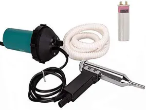 1080W Split Hot Air Gas Plastic Welder Welding Heat Gun Kit Welder Hot Gas Pistol