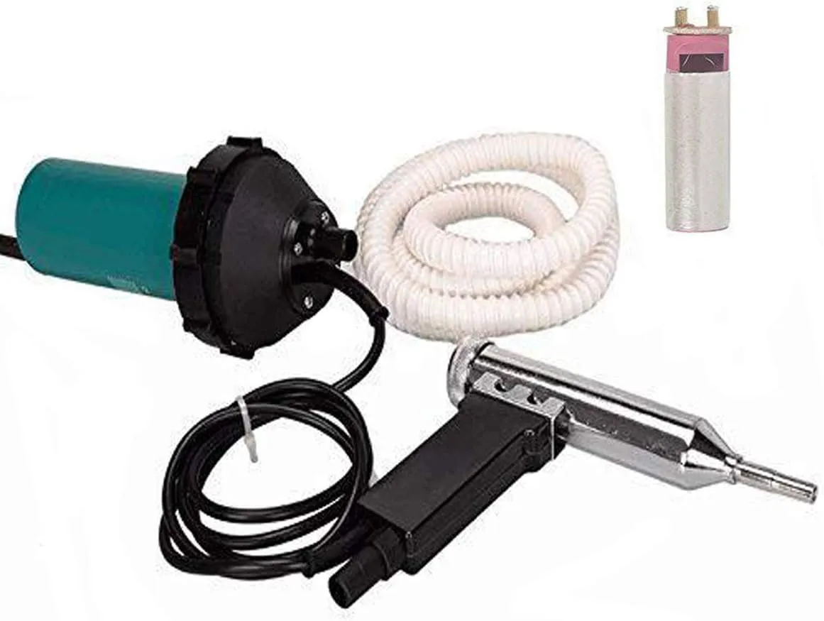 1080W Split Hot Air Gas Plastic Welder Welding Heat Gun Kit Welder Hot Gas Pistol