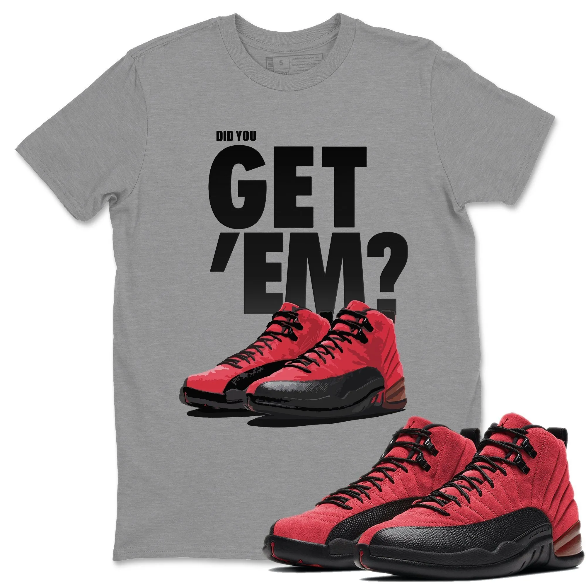 12 Game Unisex You Jordan Did Early-bird price End-of-season Air Tops Flu Get - 'Em Reverse
