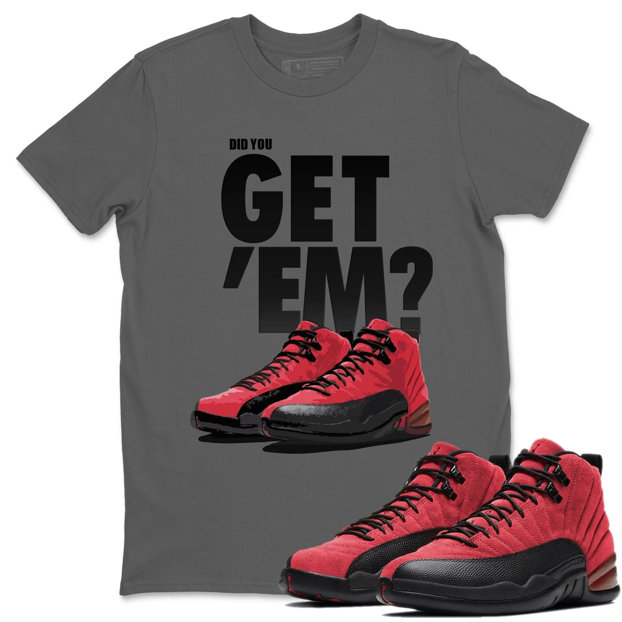 12 Game Unisex You Jordan Did Early-bird price End-of-season Air Tops Flu Get - 'Em Reverse