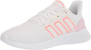 adidas Women's Puremotion Running Shoe, White/Acid Red/Chalk White, 10