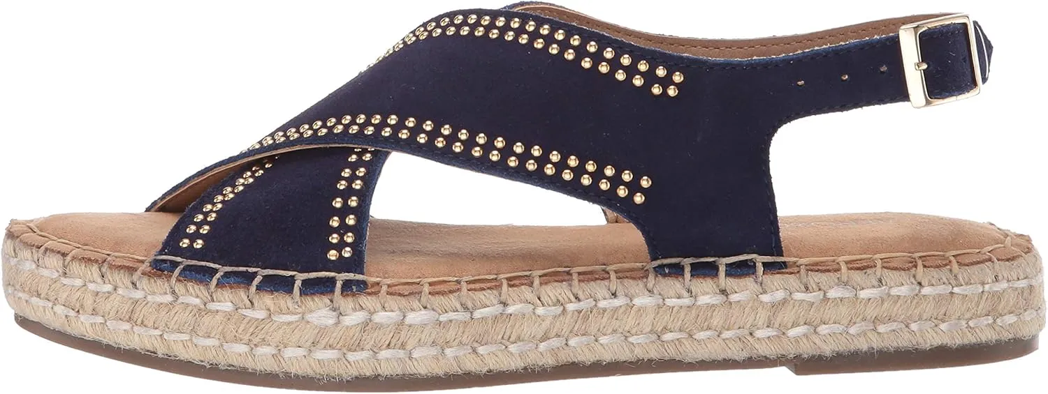 Aerosoles - Women's Espresso Sandal - Open Toed Boho Shoe with Memory Foam Footbed