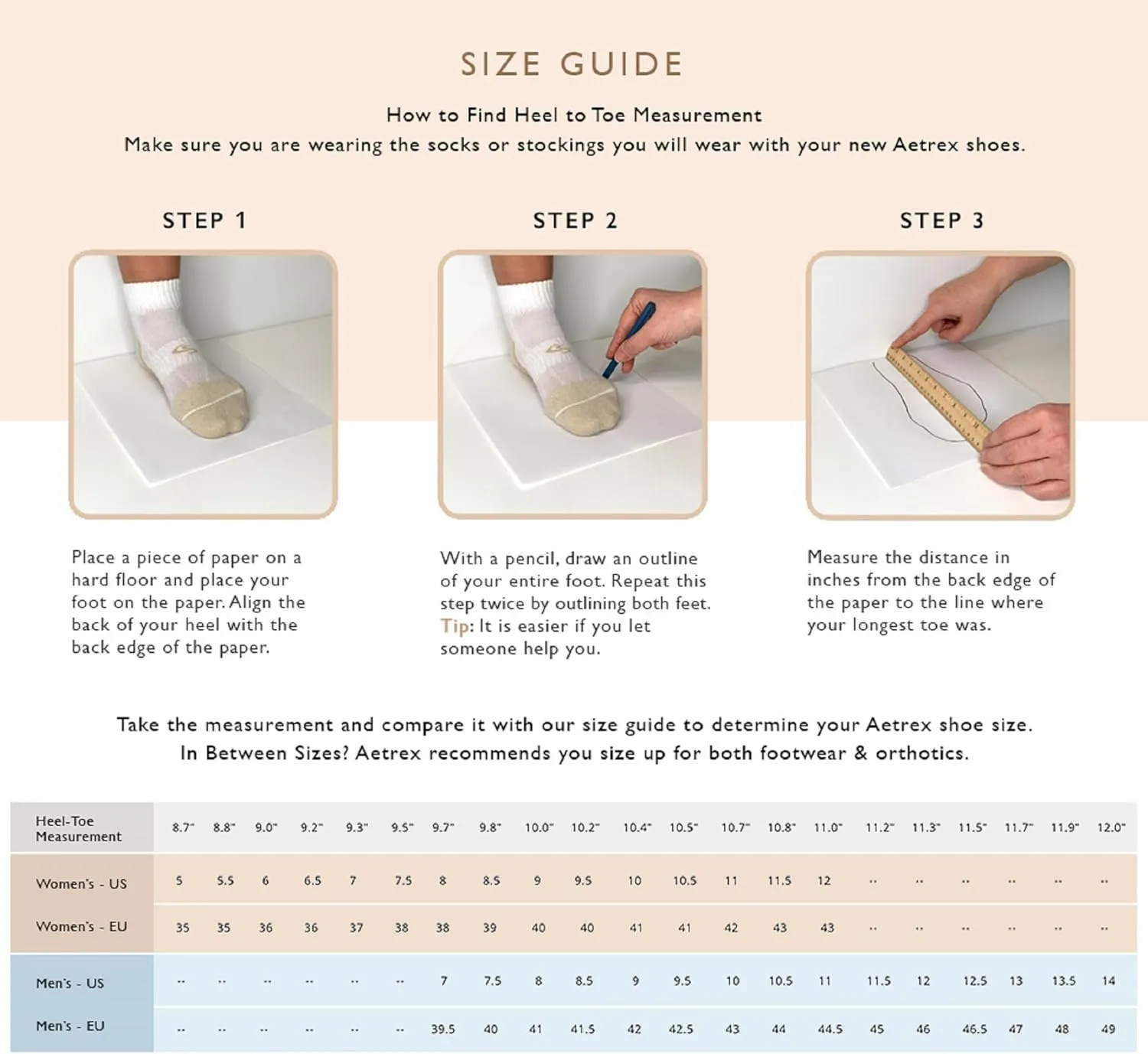 Aetrex L2200 Men's Memory Foam Plantar Fasciitis Insoles Men - Orthotic Boot and Shoe Arch Support Inserts for Walking All Day