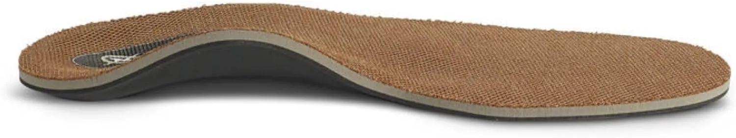 Aetrex L2200 Men's Memory Foam Plantar Fasciitis Insoles Men - Orthotic Boot and Shoe Arch Support Inserts for Walking All Day