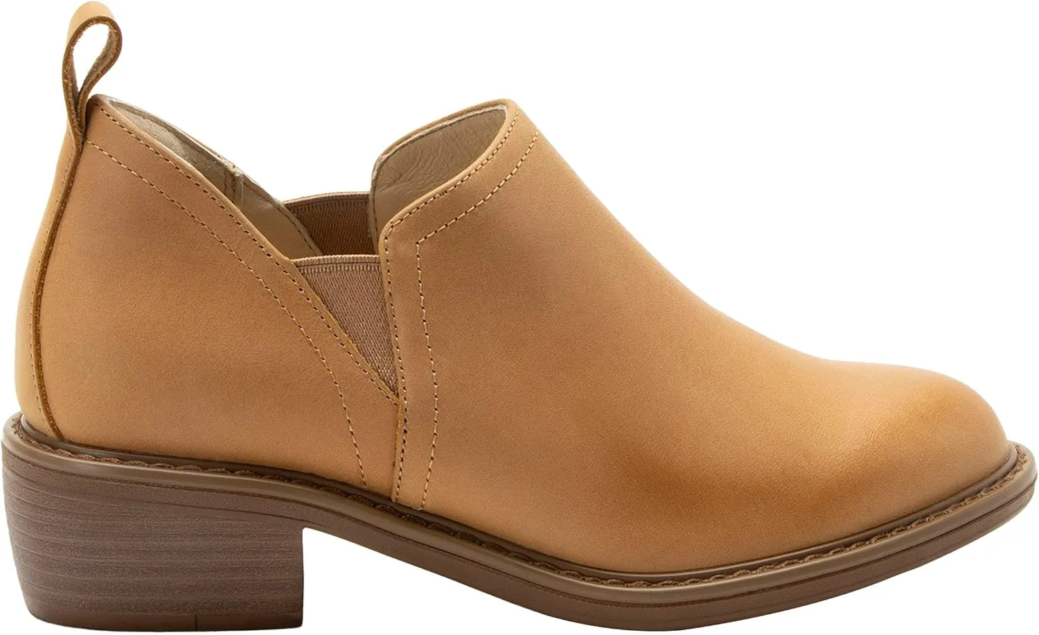 Alegria Womens Merle Slip On Leather Comfort Flat Heel Shoe