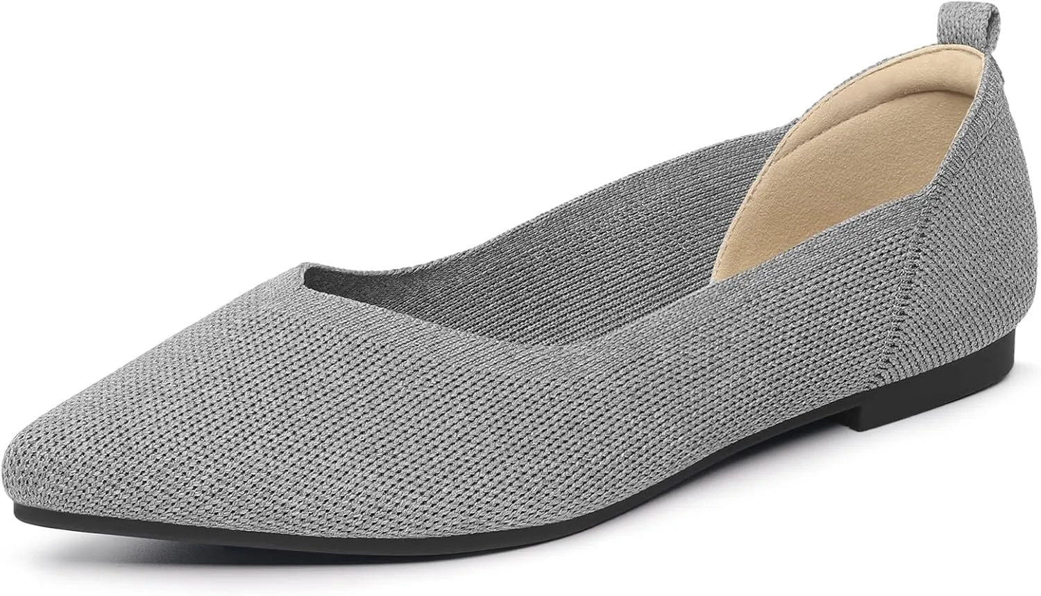 Ankis Ballet Flats Shoes for Women Dressy Comfortable, Pointed Toe Casual Work Flats for Women Foldable