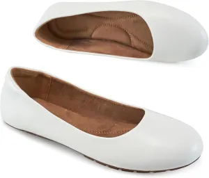 Aomigoct Flats for Women Ballets Shoes: Dress Slip Comfortable Work Flats for 2025 - Casual Ladies Wedding Walking Flat