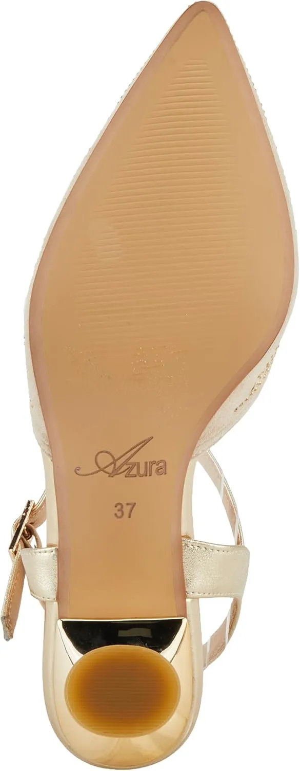 Azura Women's Delicate High Heel Sandal – Elegant Strappy Dress Shoes for Weddings, Parties & Formal Events – Comfortable Stiletto Heels with Adjustable Ankle Strap
