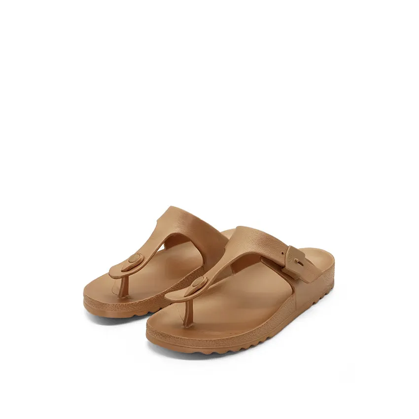Bahia Flip Flop Women's Casual Sandals - Copper