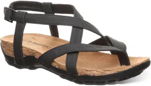 BEARPAW Women's Casita Black Sandal Size 11
