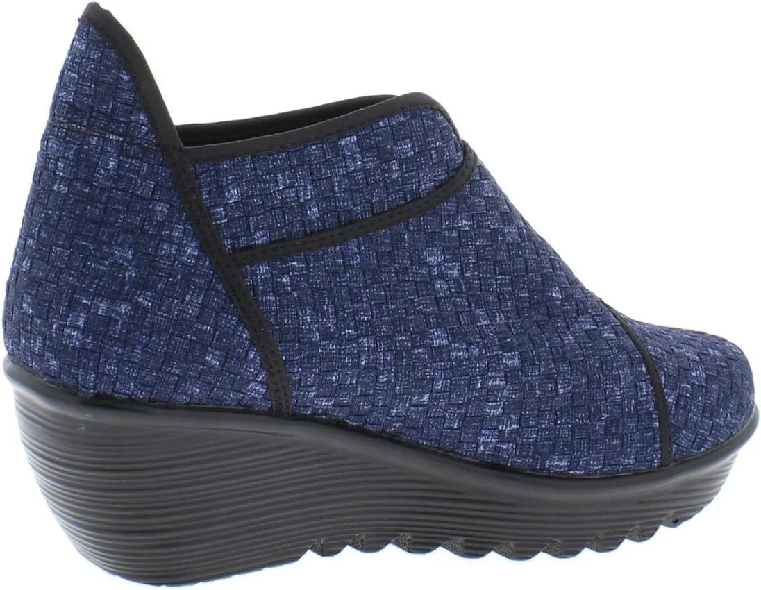 Bernie Mev Women's Zig Zag Ankle Bootie