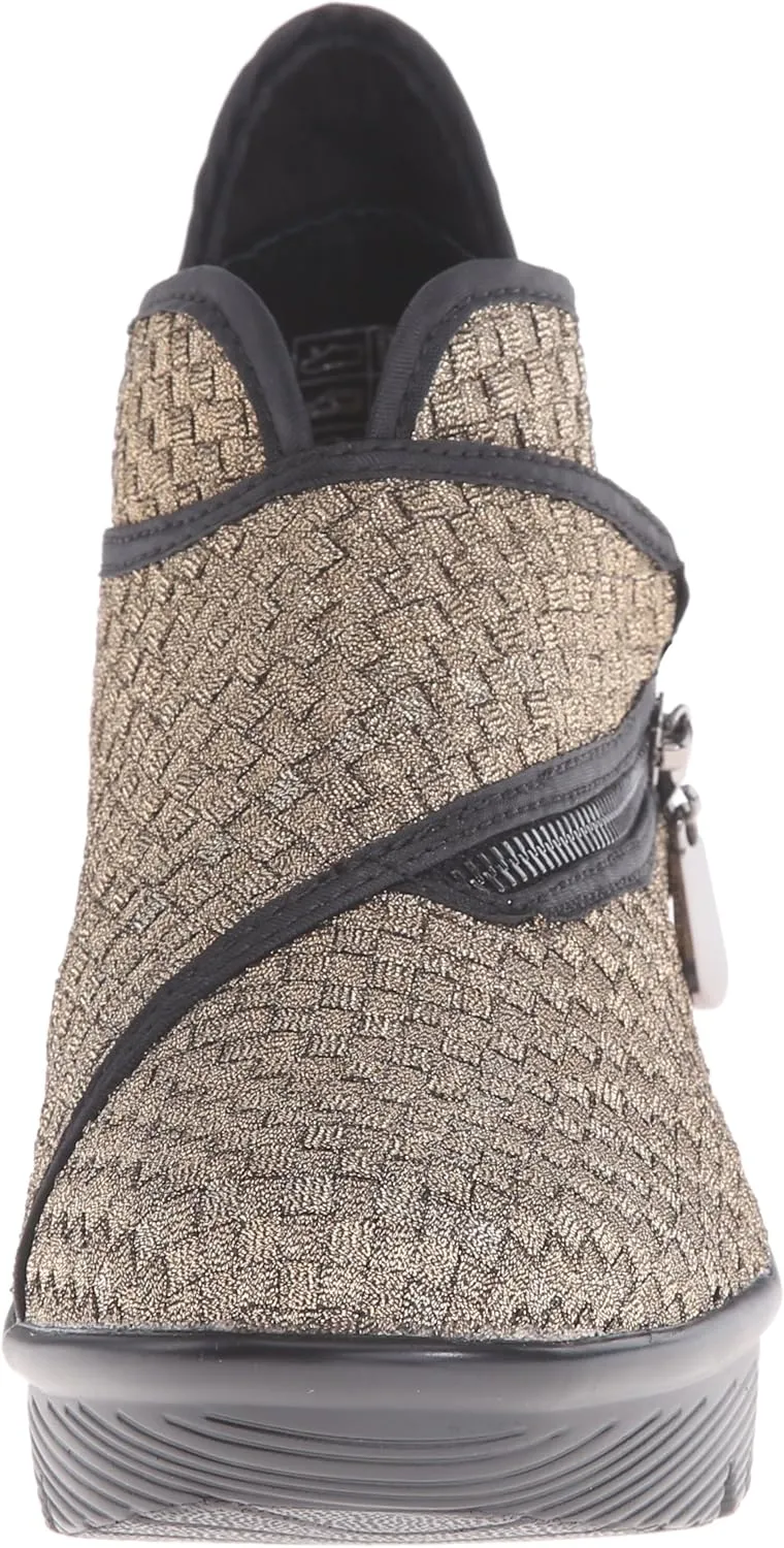 Bernie Mev Women's Zig Zag Ankle Bootie