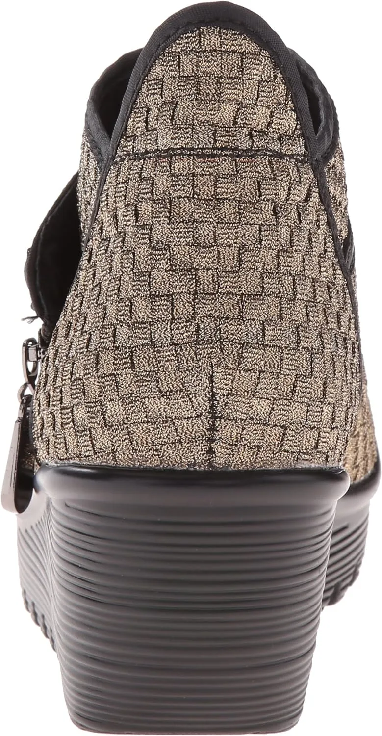 Bernie Mev Women's Zig Zag Ankle Bootie