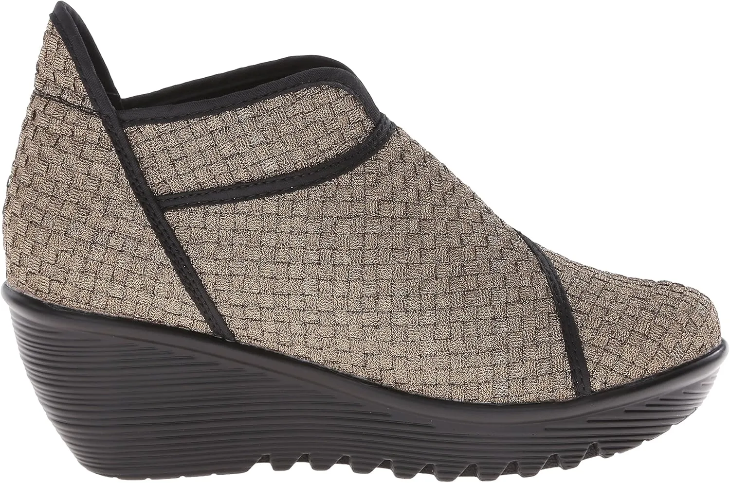 Bernie Mev Women's Zig Zag Ankle Bootie