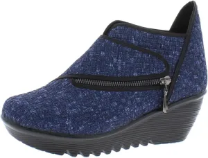 Bernie Mev Women's Zig Zag Ankle Bootie