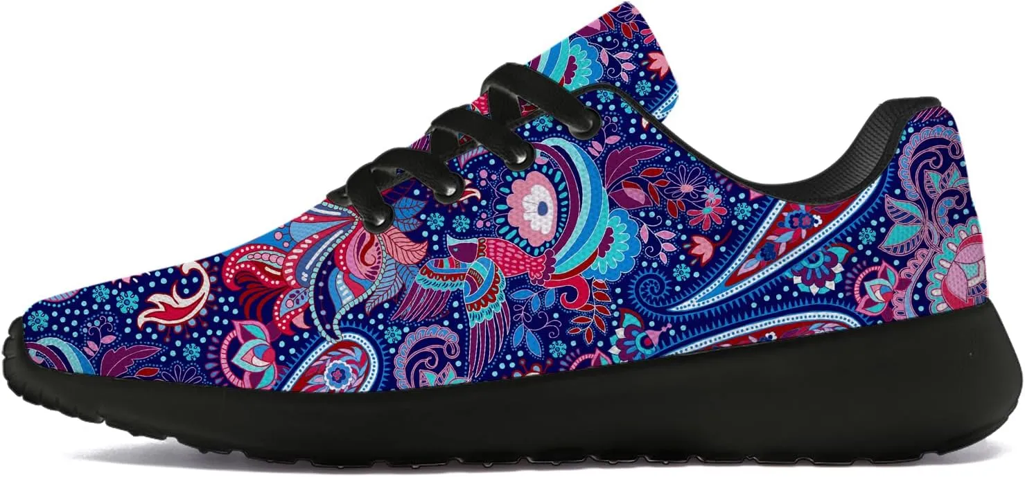 Bird Print Shoes for Men Women Lightweight Comfort Running Tennis Walking Sneakers Bird Lover Gifts for Him Her