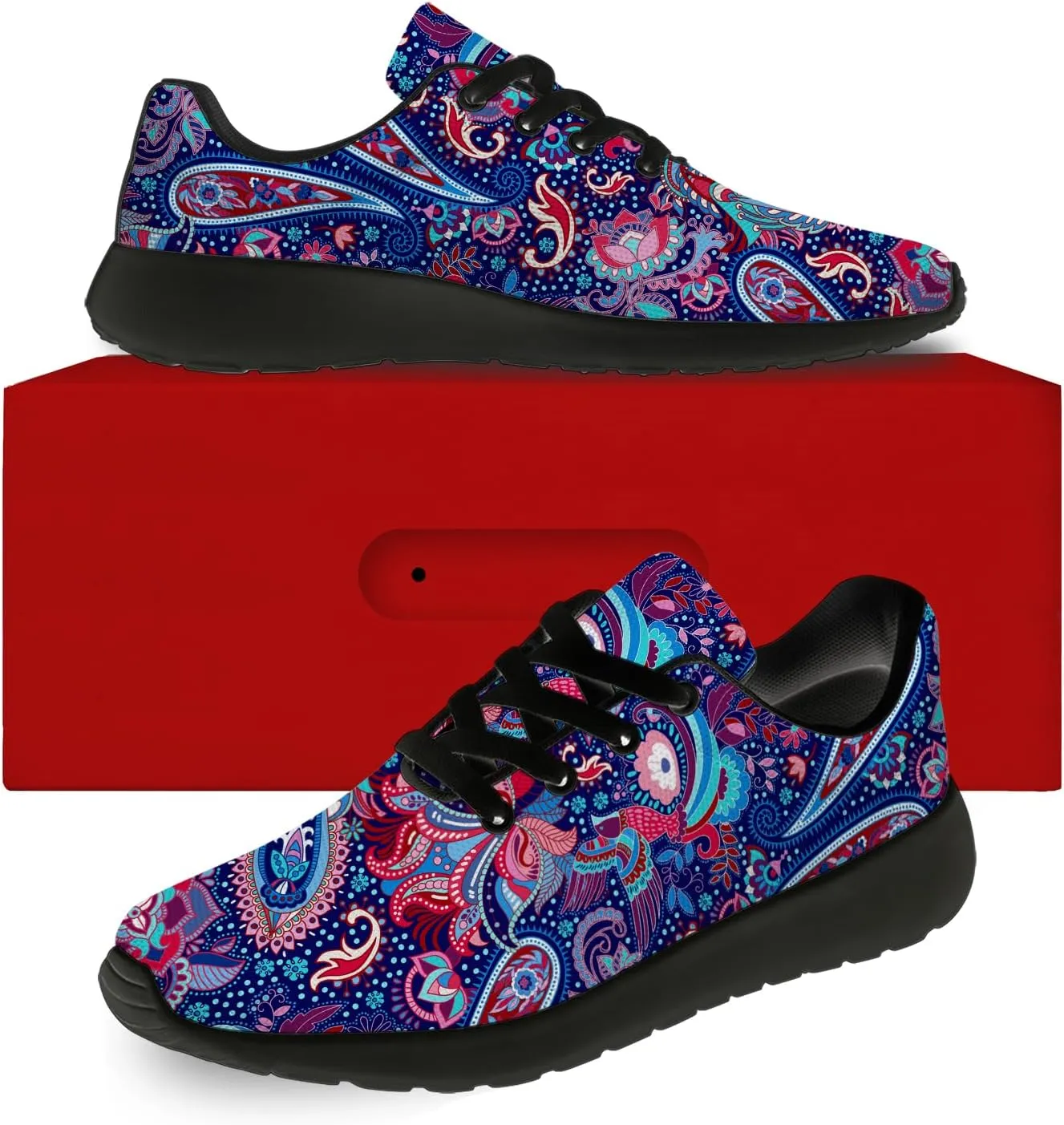 Bird Print Shoes for Men Women Lightweight Comfort Running Tennis Walking Sneakers Bird Lover Gifts for Him Her