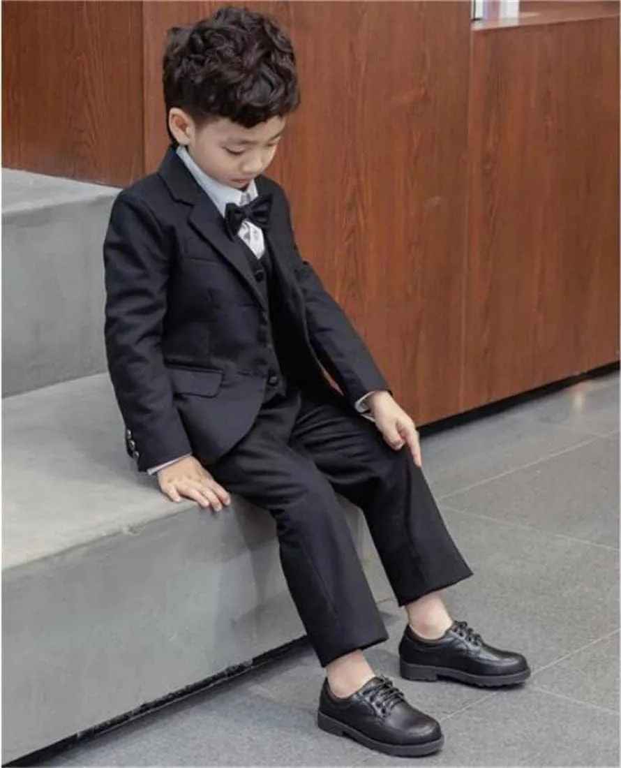 Boy's Girl's Lace Up School Uniform Shoes Oxford Flats Brogue Dress Shoes(Toddler/Little Kid)