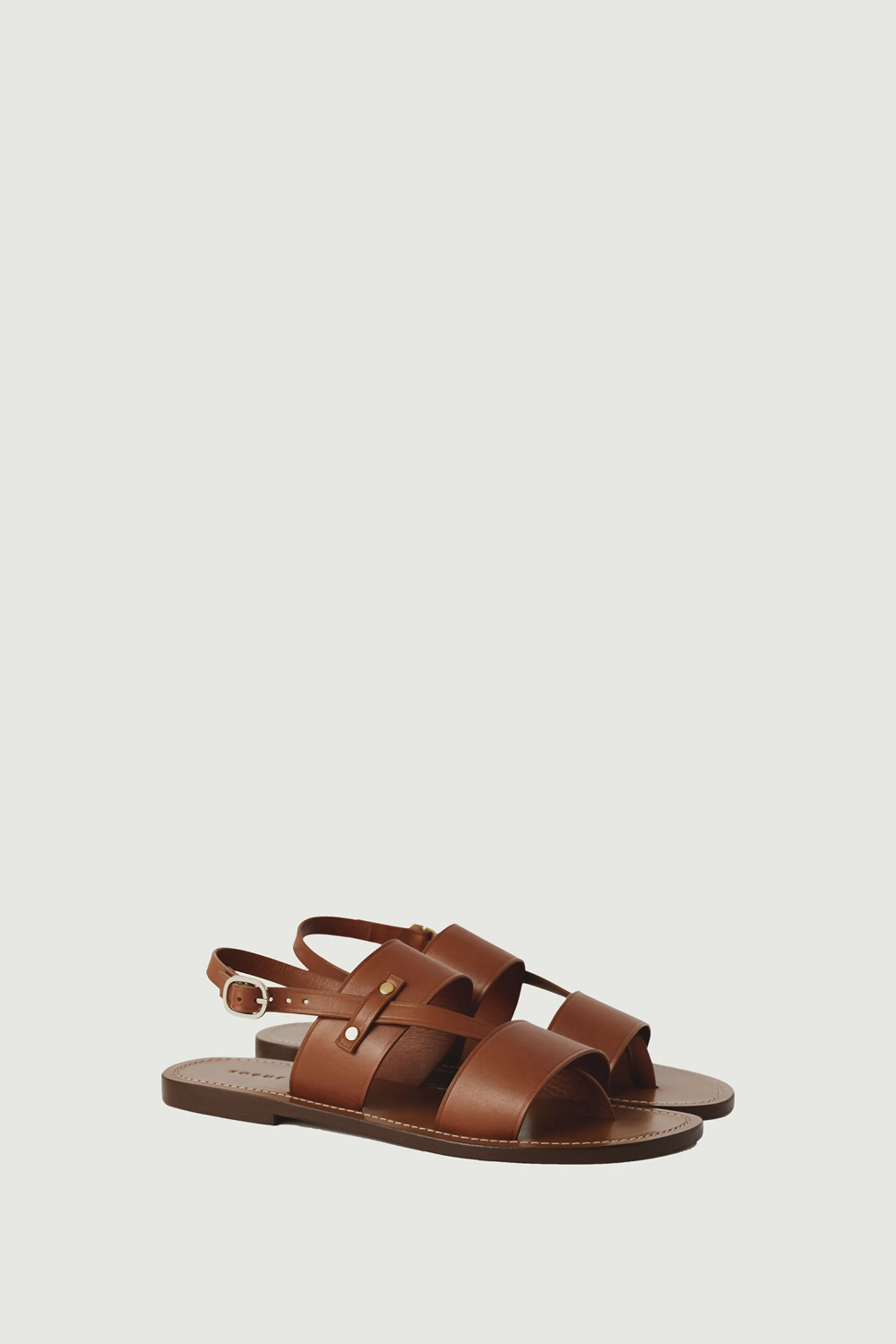 BROWN AMAZONIA SANDALS