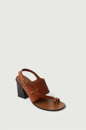 BROWN ELISA SANDALS