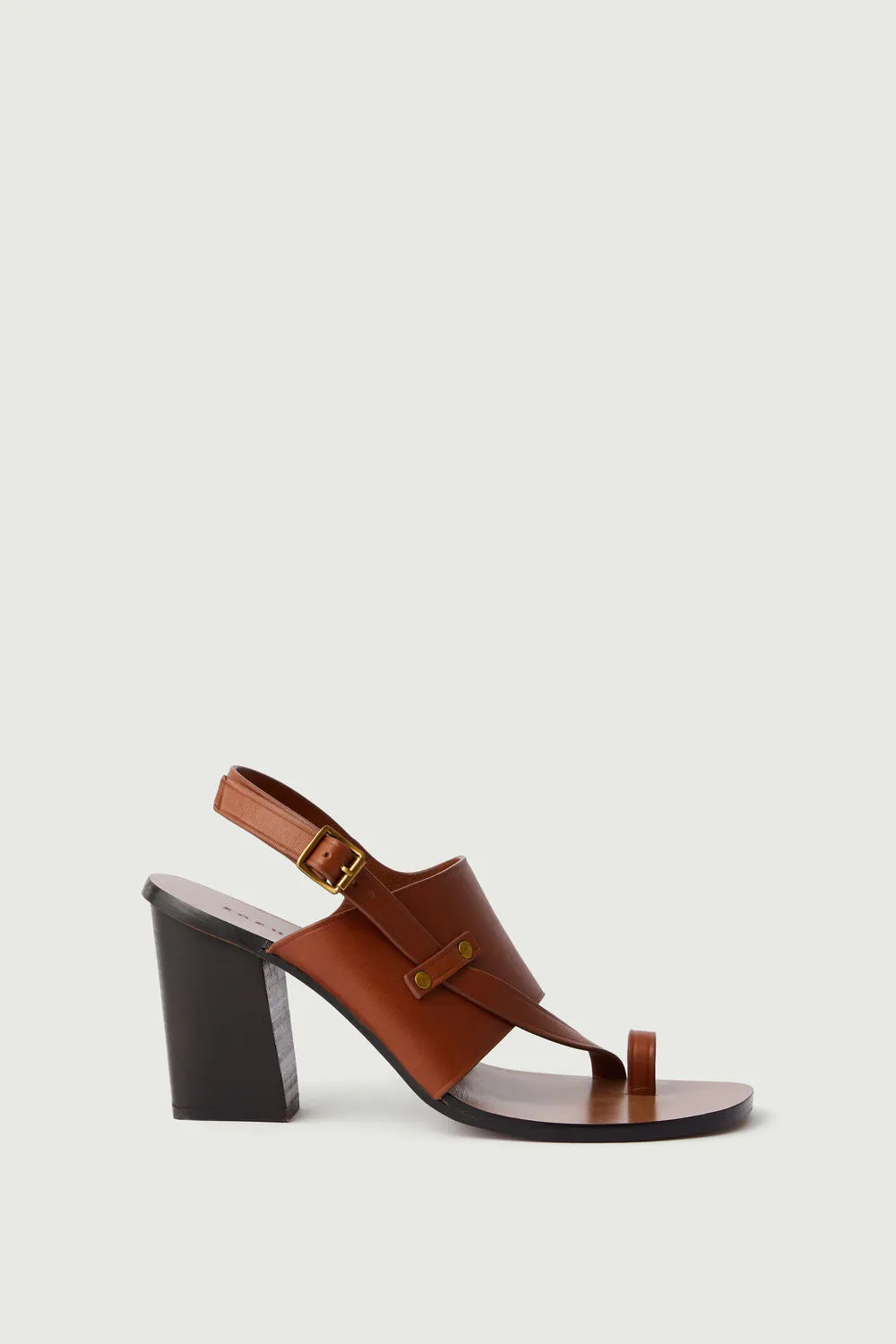 BROWN ELISA SANDALS