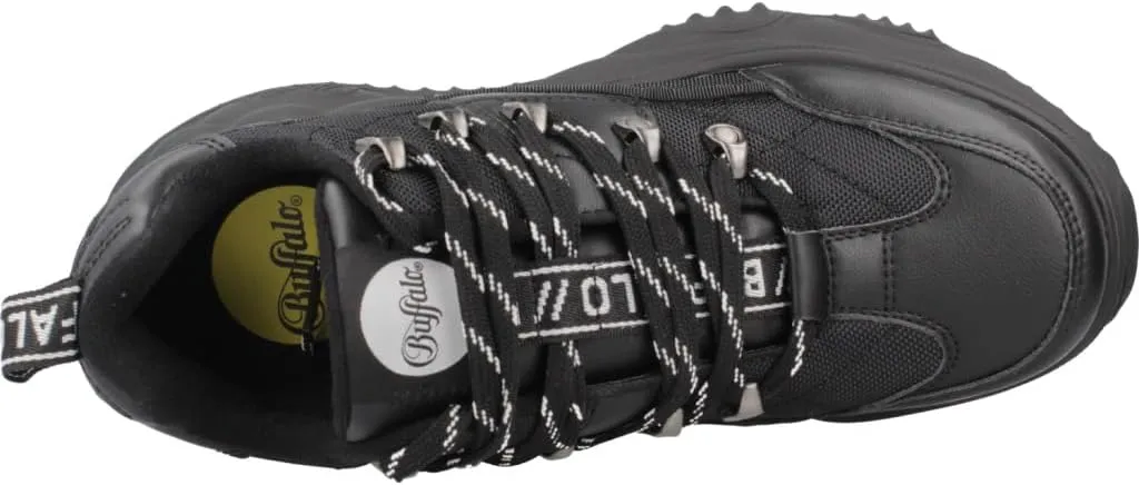 Buffalo Blade Hike Lo Women's Black Sneakers