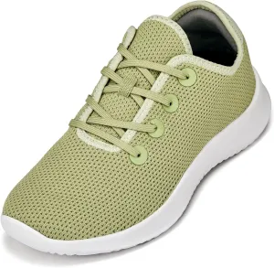 CALTO Men's Invisible Height Increasing Elevator Shoes - Ultra Lightweight Knitted Sporty Sneakers - 2.4 Inches Taller