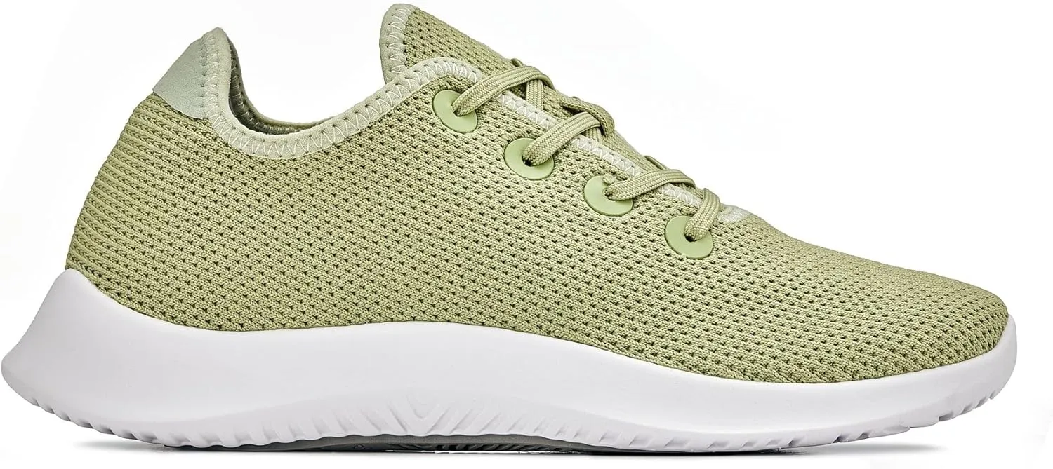 CALTO Men's Invisible Height Increasing Elevator Shoes - Ultra Lightweight Knitted Sporty Sneakers - 2.4 Inches Taller