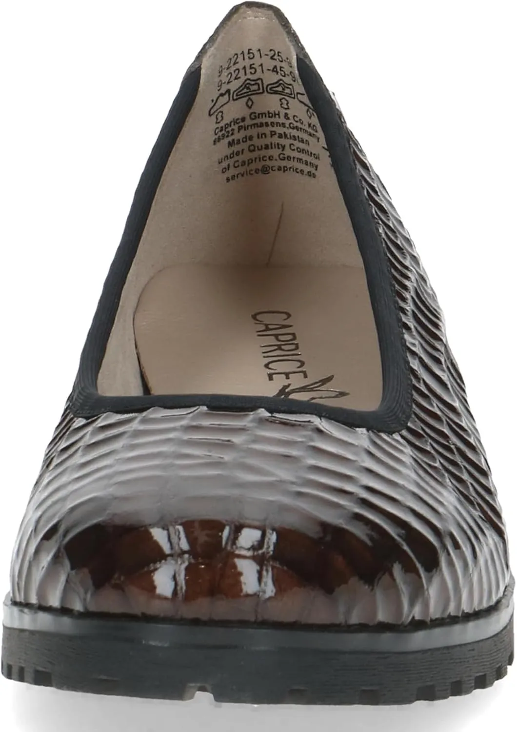 Caprice Women's Flatform Ballet Flat