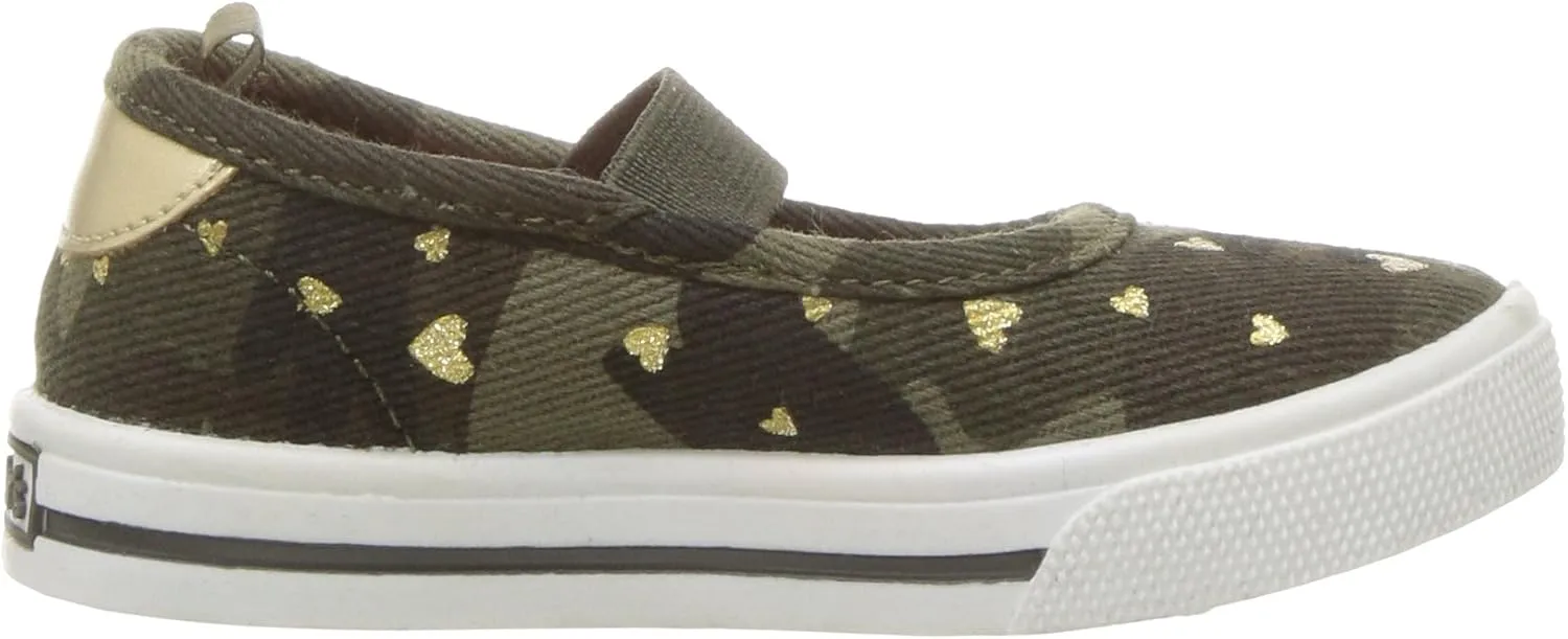 Carter's Girl's Briana Camo Print Casual Maryjane Mary Jane Flat