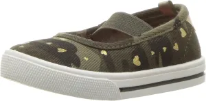 Carter's Girl's Briana Camo Print Casual Maryjane Mary Jane Flat