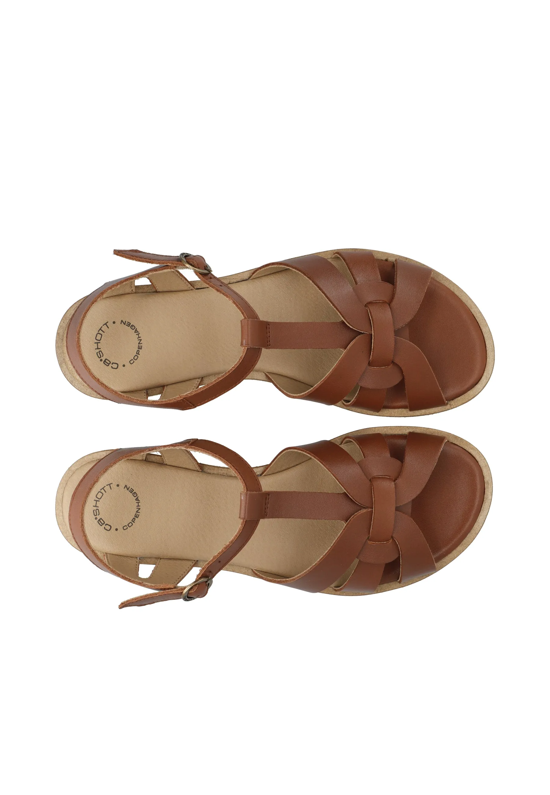 CASGITTA SANDAL - Cognac