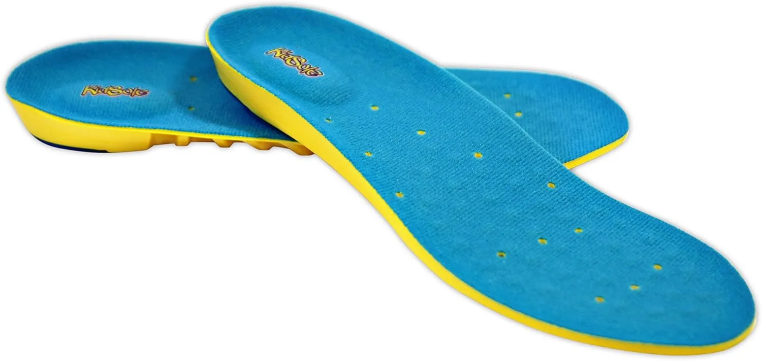 Children's Athletic Memory Foam Insoles For Arch Support and Comfort for Active Children ((26 CM) Kids Size 6.5-8.5)