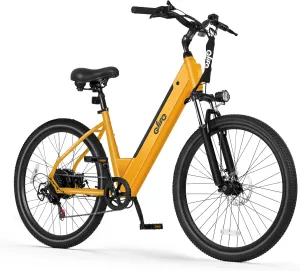 Cityone 2.0 Electric Bike for Adults,Up to 65Miles,28MPH,1200W Peak Motor 26" Ebike,499WH UL2849 Certified Battery Electric Commuter Bicycle with Front Suspension & 7-Speed Ebikes