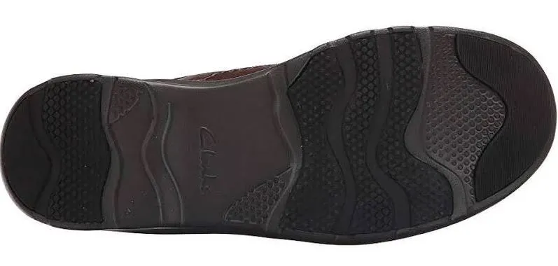 Clarks Charton Vibe Brown Leather Mens Shoes 26114994