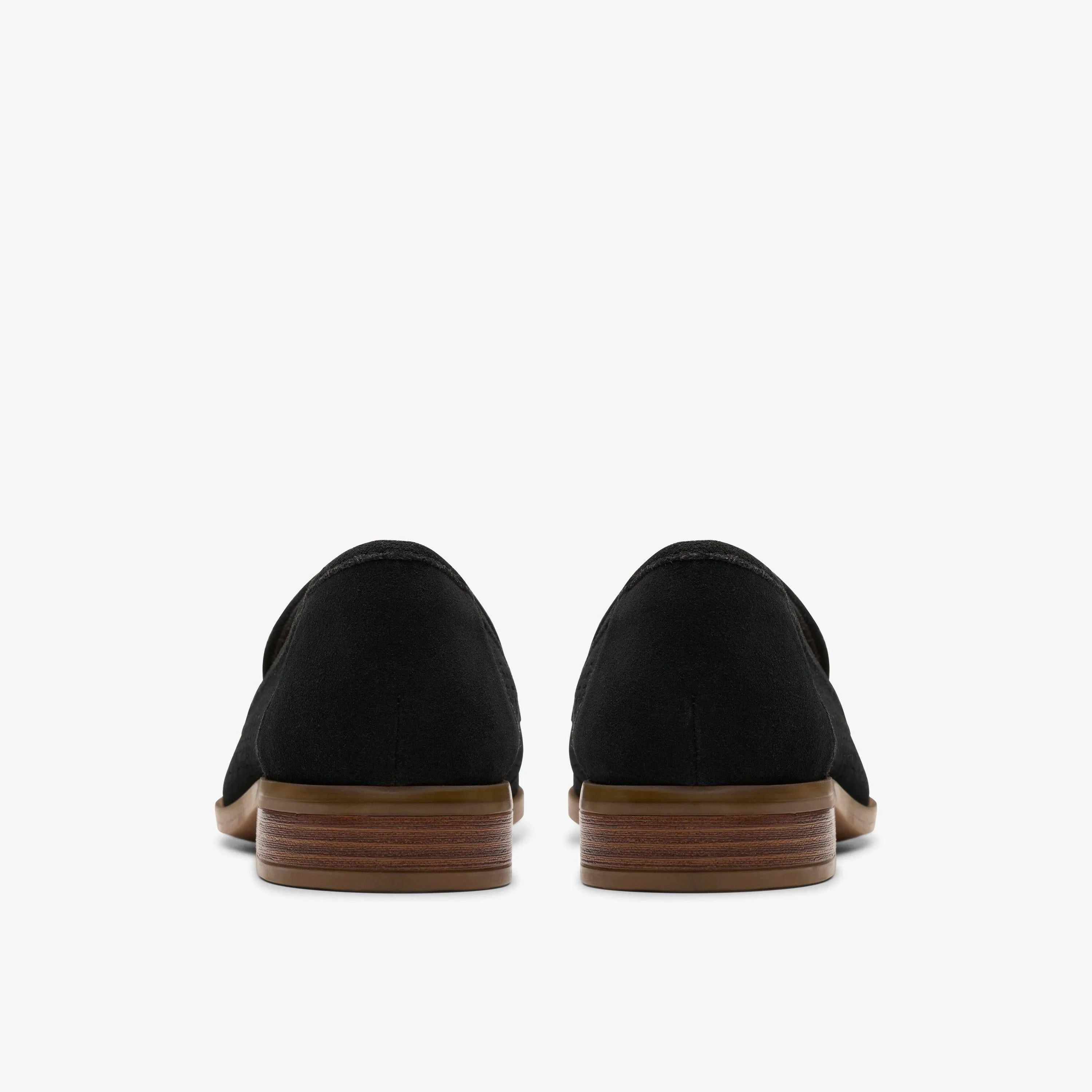 Clarks Women Trish Cove Black Suede 26181772