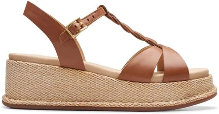 Clarks Women's Kimmei Twist Wedge Sandal