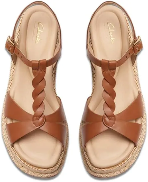 Clarks Women's Kimmei Twist Wedge Sandal