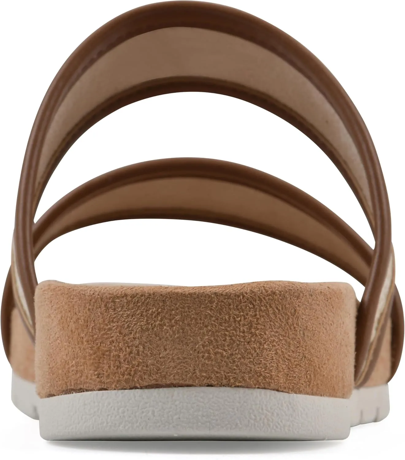 CLIFFS BY WHITE MOUNTAIN Women's Tropical Double Strap Slide Sandal