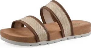 CLIFFS BY WHITE MOUNTAIN Women's Tropical Double Strap Slide Sandal