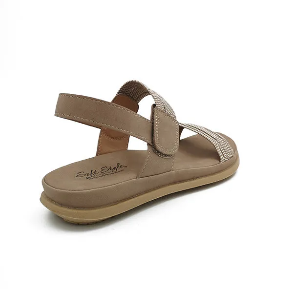 Comfort strappy Vamp Sandal - 0925