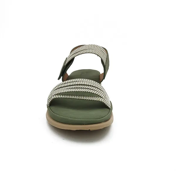 Comfort strappy Vamp Sandal - 0925