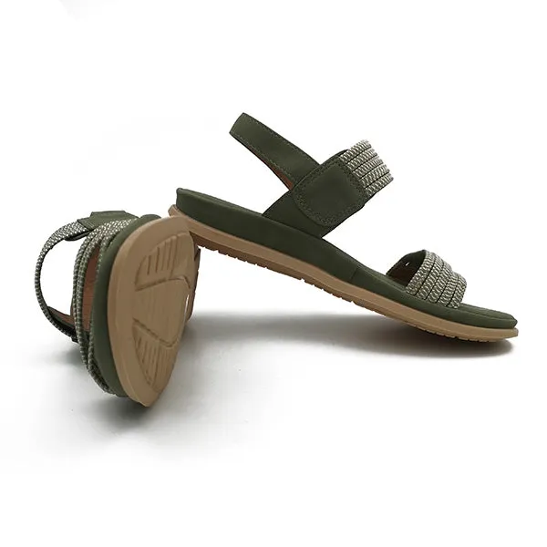 Comfort strappy Vamp Sandal - 0925