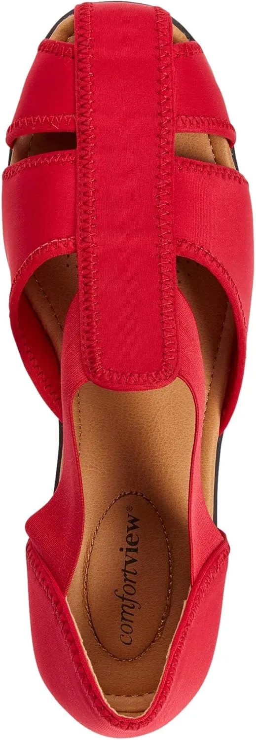 Comfortview Women's The Cheryl Flat (Wide Widths Available)