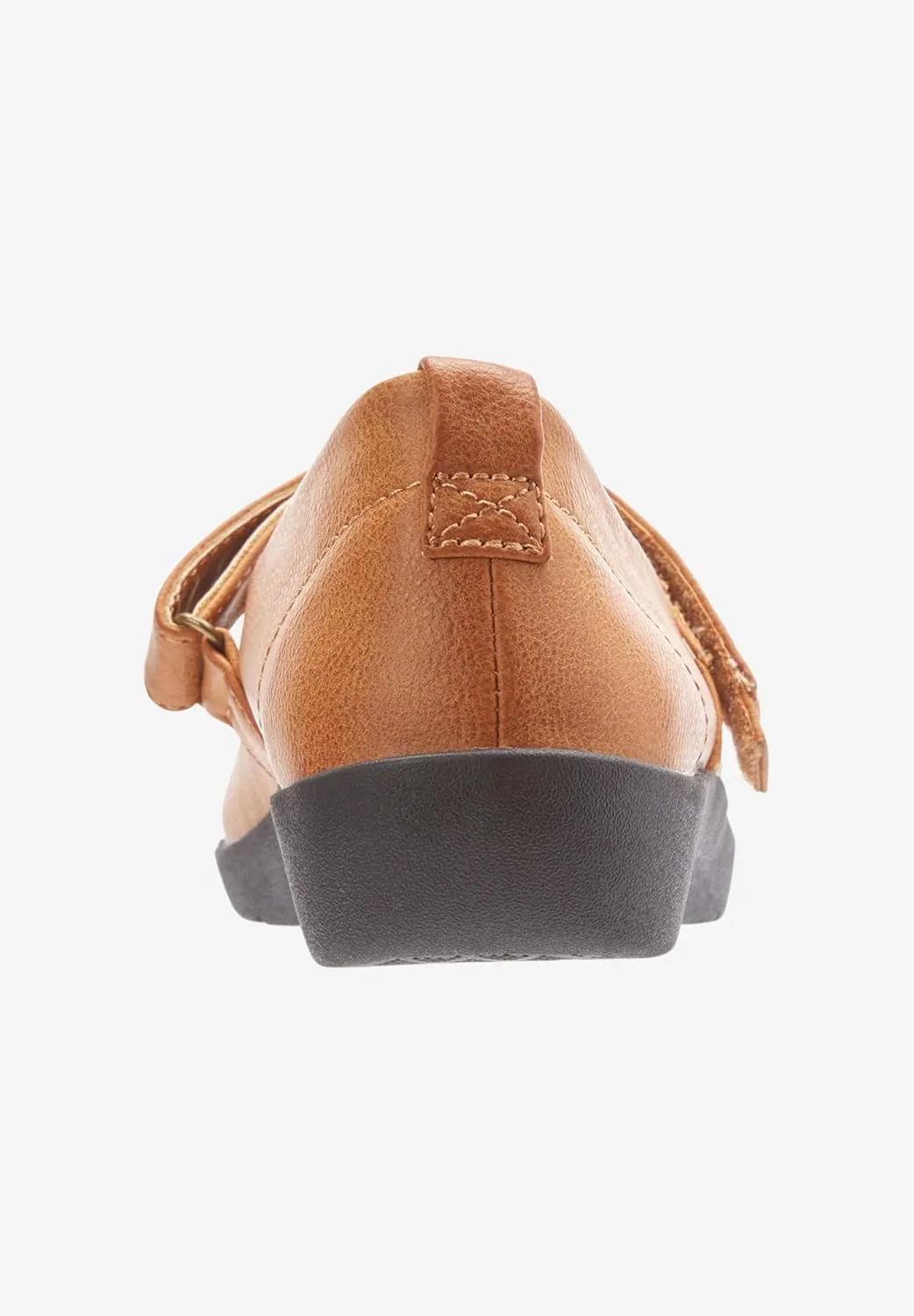 Comfortview Women's Wide Width The Carla Mary Jane Flat