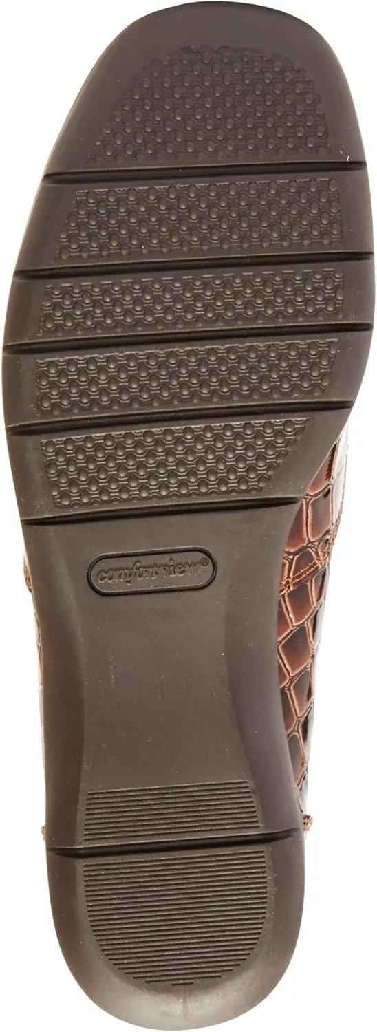 Comfortview Women's Wide Width The Leisa Flat