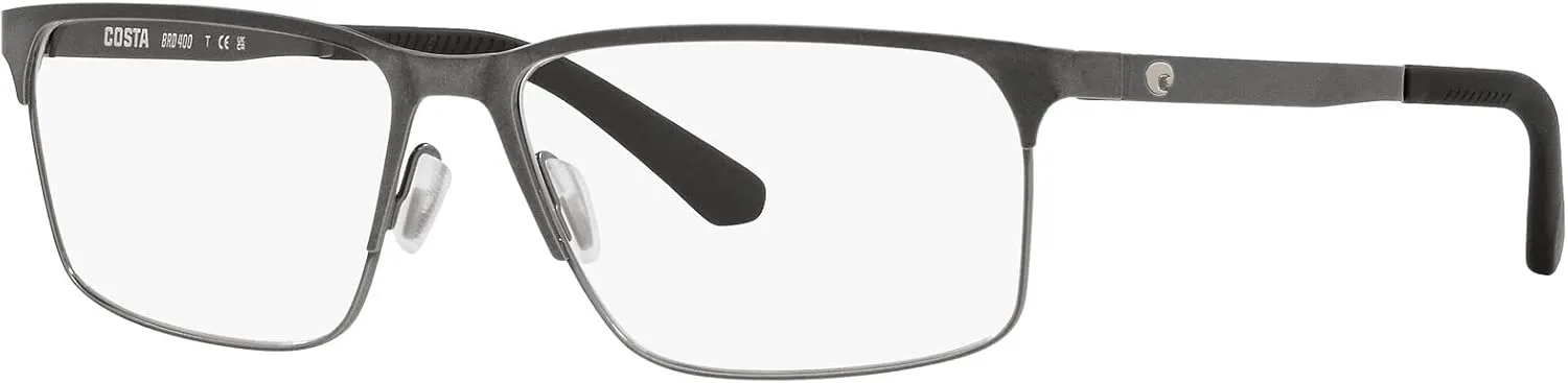 Costa Del Mar Men's Bimini Road 400 Rectangular Prescription Eyewear Frames