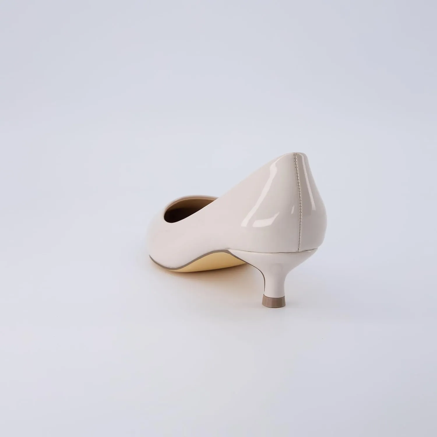 CUSHIONAIRE Women's Bay Kitten Heel Dress Shoe  Memory Foam, Wide Widths Available