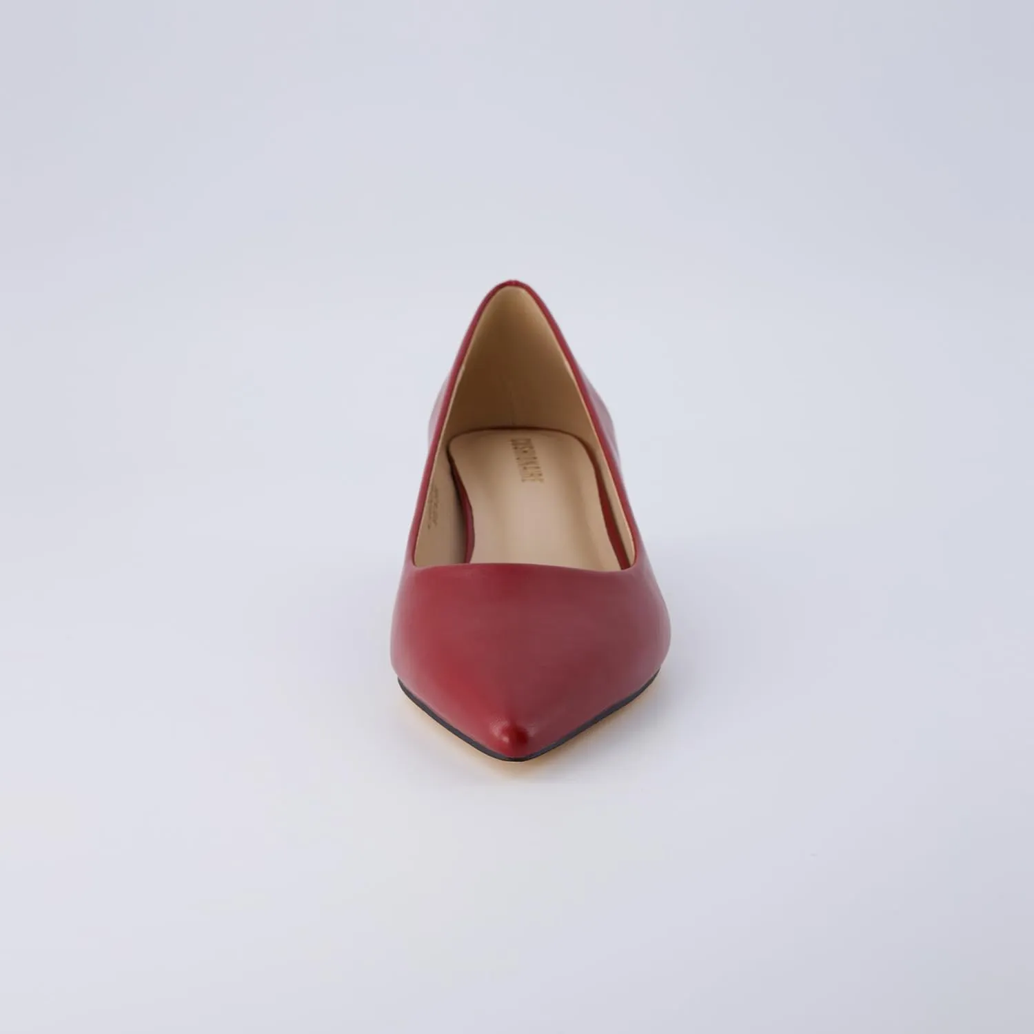 CUSHIONAIRE Women's Bay Kitten Heel Dress Shoe  Memory Foam, Wide Widths Available